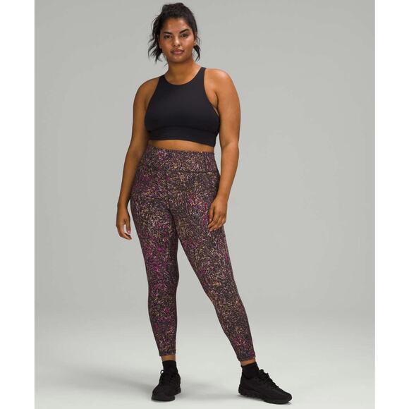 Lululemon Invigorate High-Rise Tights Legging 25" Topography Multi Sz 6 - Picture 2 of 11